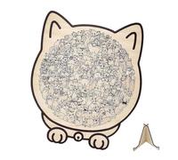 Puzzle en bois pour chats - 135 pièces - Décoration et précise