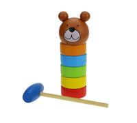 Puzzle En Bois Pour Enfants, Blocs De Construction, Jeu De Tour À Empiler, Arc-En-Ciel, Jouets Éducatifs Précoces