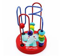 Puzzle En Bois Pour Enfants, Mini Perles Colorées, Labyrinthe, Montagnes Russes, Jouets Éducatifs Pour Bébés