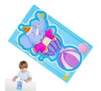 Puzzle en Bois pour, Puzzle Animal pour Jeune Enfant l'observation,