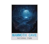 Puzzle en Bois Puzzle Adulte 1000 Pièces，Parc National de Mammoth Cave，Décor À La Maison Dessin Animé Paysage Jeu De Décompression Cerveau Défi Difficulté Jouet Éducatif （75x50cm）-M23