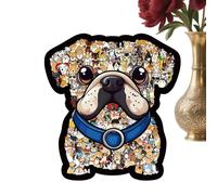 Puzzle en Bois - Puzzle pour Chiens De 25 Cm, Jouet De Cerveau en Bois, Oeuvres d'art Incastration Ingrégatives De 160 Pièces pour Adultes Familial Jeu Indoor Relaxation Ou