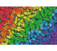 Puzzle En Bois - Rainbow Butterflies - 501 Pièces