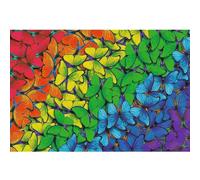 Puzzle En Bois - Rainbow Butterflies - 501 Pièces