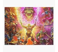 Puzzle en bois Révélation des Maîtres de l'univers 300 pièces 38x26 cm jouet décoration m