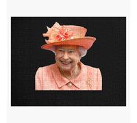 Puzzle en bois Rip Queens Elizabeth II, 2022 300 pièces 38x26 cm jouet décoration mura
