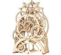 Robotime set de construction Pendule en bois beige 166 pièces Beige