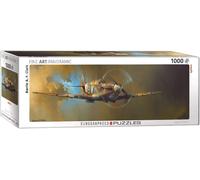 Puzzle En Bois Spitfire Par Barrie Clark Panoramique 1000 Pièces 990Mm X 330Mm
