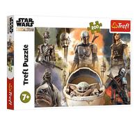 Puzzle En Bois Star Wars 200 Pièces Grogu Bébé Yoda Stormtrooper Mandalorien