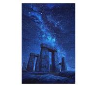 Puzzle en Bois Stonehenge Under The Stars pour Adultes, 1000 PCS