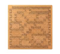 Puzzle en bois - Superbe labyrinthe d'activités d'apprentissage, 1 bloc de sport de pensée pour développer les compétences cognitives, planche logique en bois naturel avec lisse, équipement de