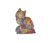 Puzzle en bois - Tendre Chat - 119 pièces