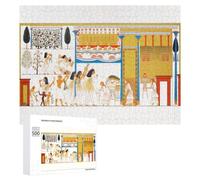 Puzzle en Bois Thématique Thebes Tomb pour Adultes, 500 PCS