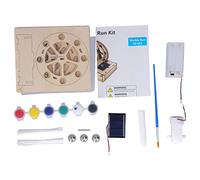 Puzzle en Bois tridimensionnel éblouissant, énergie Solaire éducative, Kit Artisanal assemblé, Ensemble de Jouets éducatifs