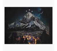 Puzzle en bois Velaris - Cité des étoiles, Cour des rêves SANS TEXTE 300 pièces 38x26 cm jouet décoration m