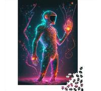 Puzzle en Bois « We are The Aliens » pour Adultes, 1 000 pièces, Jeux de Famille, Cadeaux d'anniversaire, Puzzle éducatif pour garçons et Filles, 1 000 pièces (75 x 50 cm)