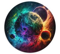 Puzzle en Carton 1000 pièces pour Adultes « Effondrement des planètes », idéal pour Les Anniversaires, Noël et Halloween, 67,5 x 67,5 cm