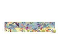 Puzzle en carton Janod Frise Les animaux marins avec poster 36 pièces