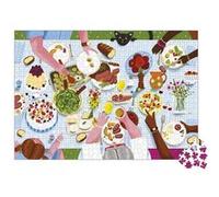 Puzzle en carton Janod Repas de famille 1000 pièces Multicolore E