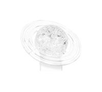 Puzzle en Cristal 3D Saturn Assembly Brain Teaser Translucide DIY Puzzle pour Enfants et Adultes pour défier l'intelligence et la créativité (Transparente)