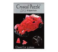 Puzzle en cristal 3D voiture classique rouge - LatestBuy