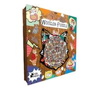 Puzzle En Forme De Chat,135 Pièces Jouets Éducatifs | Puzzle De Chat Irrégulier Et Coloré,Pour L'éducation Divertissement Garçons Filles Amoureux D'animaux Maison Intérieur École Voyage