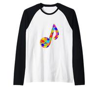 Puzzle en Forme de e Note de Musique pour autisme Manche Raglan