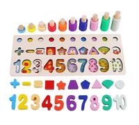Puzzle En Forme De Nombre - Puzzles Sélection De Numéros | Jeu De Comptage 'Trier Des Formes | Jeux De Mathématiques, Puzzles De Table, Activités D'apprentissage D'âge Préscolaire, Jouer