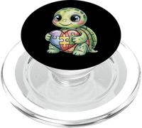 Puzzle en Forme de Tortue pour la Sensibilisation à l'Autisme PopSockets PopGrip pour MagSafe