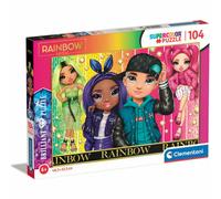 Puzzle en hauteur arc-en-ciel 104pcs