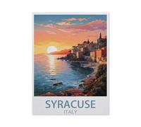 Puzzle en Holz Puzzles Classiques 1000 Pièces，Syracuse Italie，Jigsaw Jeu Éducatif Intellectuel Difficile Et Défi Cadeau（75x50cm）-AT97
