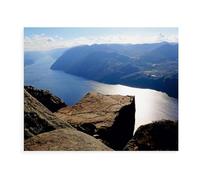 Puzzle en Papier 1000 Pieces，dans Le Grand Nord - Norvège，Adultes Enfants Classique Jeu Cadeau（38x26cm）-AX33