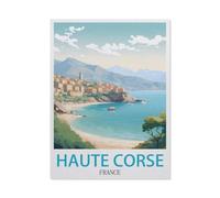 Puzzle en Papier 1000 Pieces，Haute-Corse France，Adultes Enfants Classique Jeu Cadeau（50x70cm）-GO25