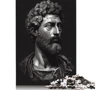 Puzzle en Papier 1000 pièces « Marc Aurel » pour Adultes, Jeu éducatif, défi, 1000 pièces (75 x 50 cm)