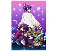 Puzzle en Papier 200 pièces, Affiche de l'animé Demon Slayer, Jouet pour Adultes et Enfants, Jeu de décompression, 35 x 25 cm