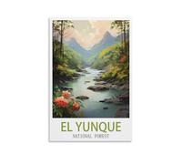 Puzzle en Papier 200 pièces Forêt Nationale d'El Yunque, kit de Puzzle Classique à Monter soi-même, Jouet en Papier, Cadeau Unique, décoration intérieure, 35 x 25 cm