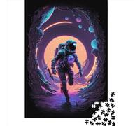 Puzzle en papier Cosmic Explorer de 1000 pièces pour adultes et familles (38 x 26 cm)