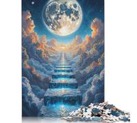 Puzzle en papier de 1000 pièces de l'échelle céleste pour adultes, grand puzzle, éducatif, intellectuel, jeu familial (38 x 26 cm)