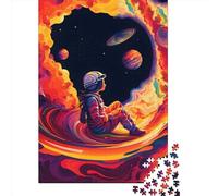 Puzzle en papier de 1000 pièces Girls_in_space_ Puzzle créatif rectangulaire, cadeaux de Noël pour les jeux de famille et les amis, 1000 pièces (38 x 26 cm)