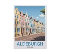 Puzzle en Papier De 1000 Pièces pour Adultes，Aldeburgh Suffolk，Jouets De Décompression Éducatifs Et Intellectuels, Jeux Familiaux Amusants pour Enfants（50x70cm）-HC62