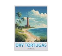 Puzzle en Papier De 1000 Pièces pour Adultes，Dry Tortugas, Floride, États-Unis，Jouets De Décompression Éducatifs Et Intellectuels, Jeux Familiaux Amusants pour Enfants（50x70cm）-R57