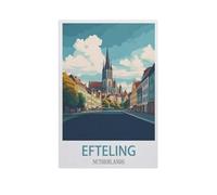 Puzzle en Papier De 1000 Pièces pour Adultes，Erfurt, Allemagne，Jouets De Décompression Éducatifs Et Intellectuels, Jeux Familiaux Amusants pour Enfants（38x26cm）-FY77