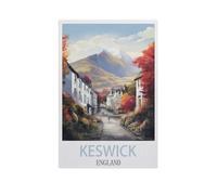 Puzzle en Papier De 1000 Pièces pour Adultes，Keswick, Angleterre，Jouets De Décompression Éducatifs Et Intellectuels, Jeux Familiaux Amusants pour Enfants（38x26cm）-J1