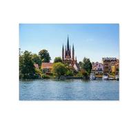 Puzzle en Papier De 1000 Pièces pour Adultes，Vue de Werder an der Havel en Brandebourg, Allemagne，Jouets De Décompression Éducatifs Et Intellectuels, Jeux Familiaux Amusants pour Enfants（50x70cm）-P85