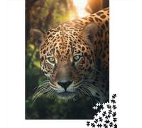 Puzzle en Papier Léopard de l'Amazone de 1000 Pièces pour Adultes, Grands Jouets, Éducatif, Intellectuel, Décompresseur, Jeu Familial Amusant (38x26cm)