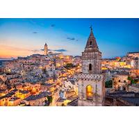 Puzzle en Papier pour Adulte 1000 pièces, Italie Matera Basilicata Tower Puzzle personnalisé 70x50CM