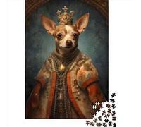 Puzzle en papier pour adultes chiot gâté 09", 1000 pièces, rectangulaire, jeu de développement intellectuel, 1000 pièces (38 x 26 cm)