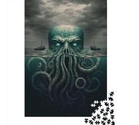 Puzzle en papier pour adultes de 1000 pièces, puzzle de poulpe pour adultes, jeu difficile, casse-tête, 1000 pièces (38 x 26 cm)