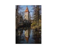 Puzzle en Papier pour Enfants 1000 Pièces，Waiblingen dans la vallée du Remstal，Mots Croisés Jeu Moderne Accueil Décoration Cadeau Unique（38x26cm）-AI73