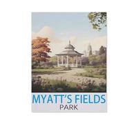 Puzzle en Papier Puzzle Jigsaw,Myatt's Fields Park,Classic Creative Classic Puzzle 1000 Pièces, Puzzles d'art Couleur(50x70cm)-DK50